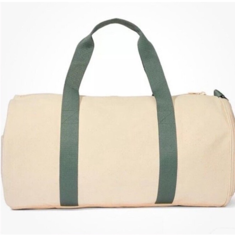 VS PINK Canvas Duffel Bag Travel Weekender Overnight - Picture 3 of 9
